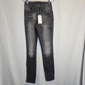 Universal Standard New With Tags‎ Gray Wash High Rise Skinny Jeans Size 0